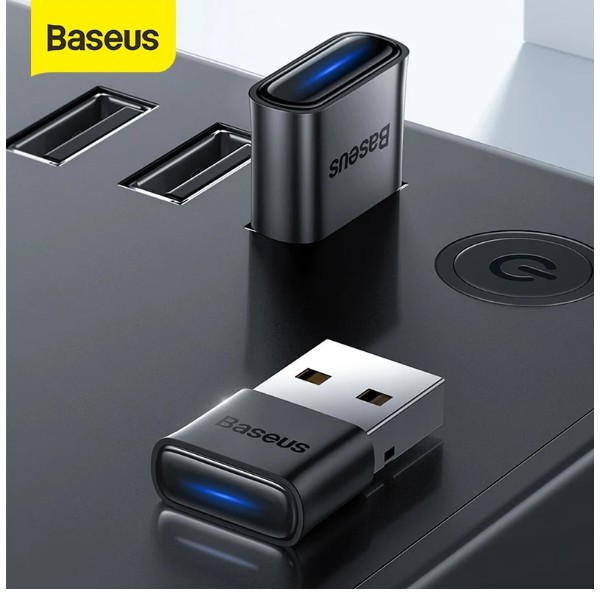 Фото - Адаптер мережі Bluetooth USB Baseus Wireless Adapter BA04 Black (ZJBA000001)