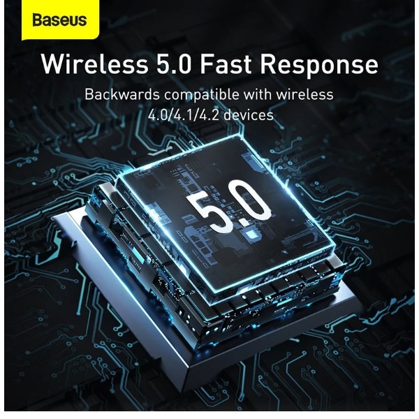 Фото - Адаптер мережі Bluetooth USB Baseus Wireless Adapter BA04 Black (ZJBA000001)