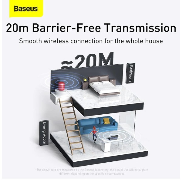 Фото - Адаптер мережі Bluetooth USB Baseus Wireless Adapter BA04 Black (ZJBA000001)
