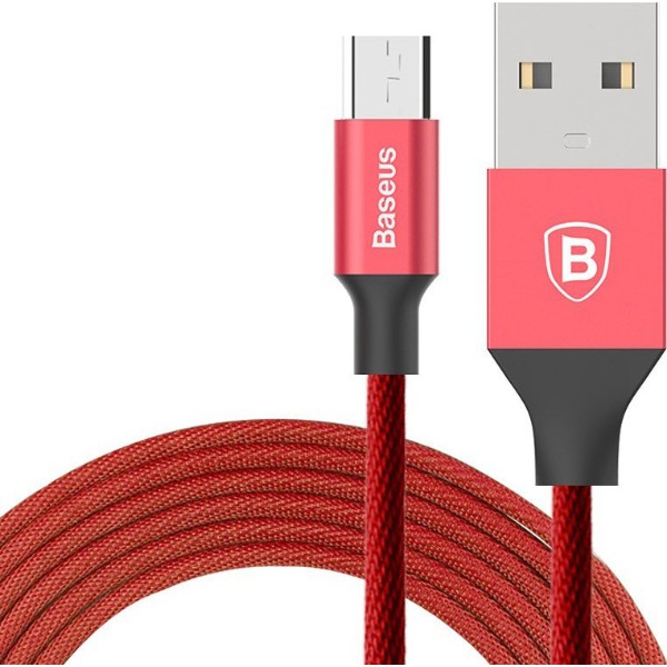Фото - Кабель Baseus Yiven USB Micro 1,5 м Red (491803)