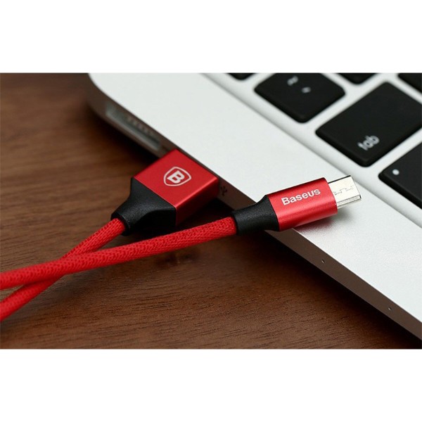 Фото - Кабель Baseus Yiven USB Micro 1,5 м Red (491803)