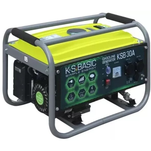 Фото - Генератор бензиновий Konner&Sohnen Basic KSB 30A