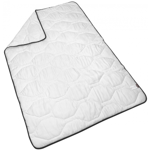 Фото - Ковдра демісезонна двоспальна євро Sonex 200x220 см антиалергенне Basic Black (SO102527)