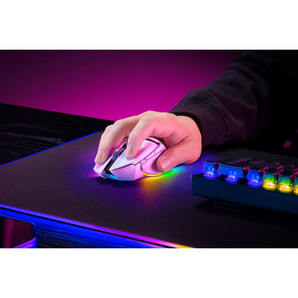 Фото - Миша бездротова ігрова Razer Basilisk V3 PRO Wireless, 35K, White (RZ01-05240200-R3G1)