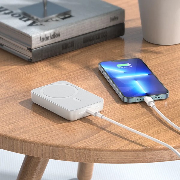 Фото - Батарея мобильная BOROFONE BJ25 Plus Reach PD20W 10000mAh White (6941991105326)