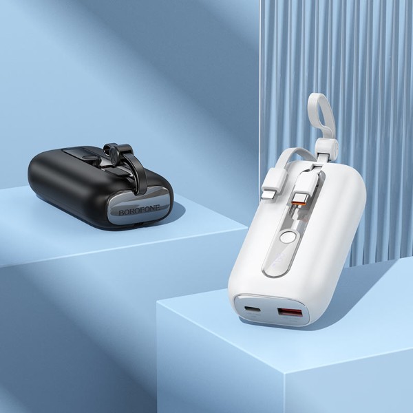 Фото - Батарея мобільна BOROFONE BJ46 Lord 22.5W+PD20W fully compatible with digital display and cable (6941991109874)