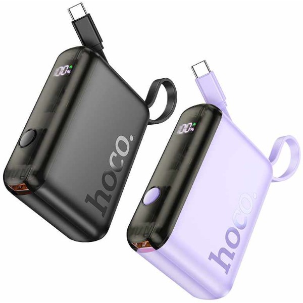 Фото - Батарея мобільна HOCO 22.5W+PD20W HC-J139-C-Purple (6942007636490)