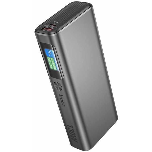 Фото - Батарея мобільна HOCO Q17B Electric 130W HC-Q17B-Gray (6942007628976)