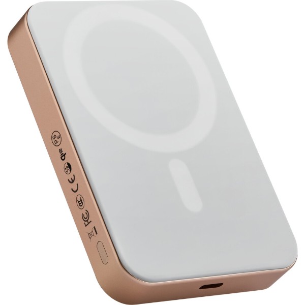 Фото - Батарея мобильная Pitaka Power Bank Qi2 10 000 mAh Golden Glint (PBQ2504)