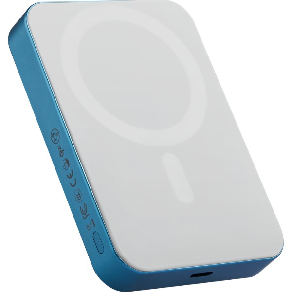 Фото - Батарея мобильная Pitaka Power Bank Qi2 10 000 mAh Lucid Blue (PBQ2505)