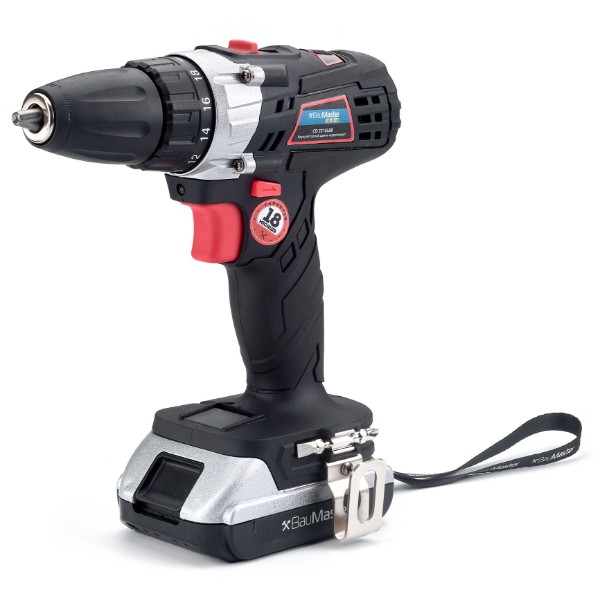 Фото - Дрель-шуруповерт BauMaster CD-3218LBB