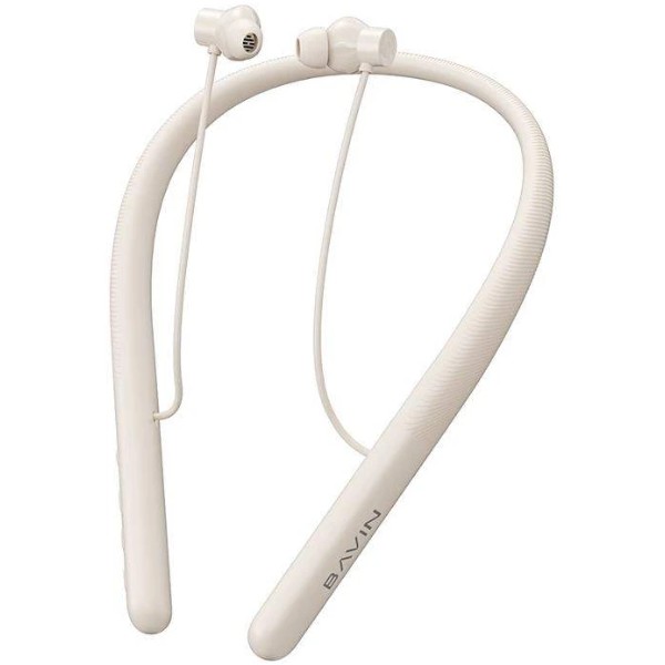Фото - Наушники накладные беспроводные Bavin BH-72 Magnetic Sport HiFi Beige (BH-BH-72-BG)