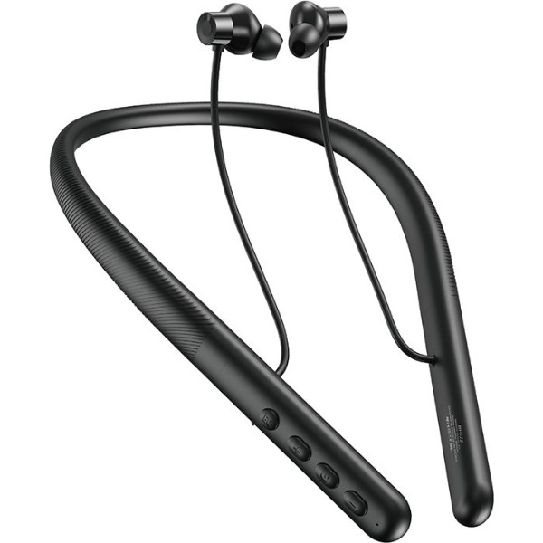 Фото - Наушники накладные беспроводные Bavin BH-72 Magnetic Sport HiFi Black (BH-BH-72-BK)