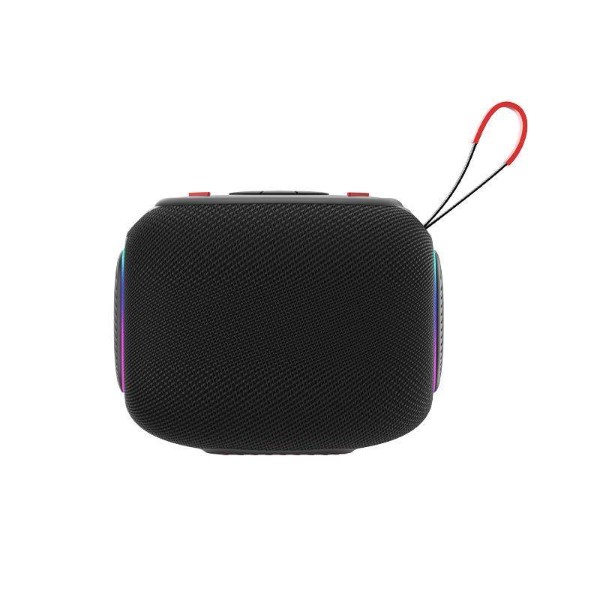 Фото - Портативная акустика Bavin BM-33 Hi-Res RGB-подсветка Повербанк BT/USB/TF/FM/TWS Black (DV-BM33 BK)