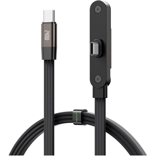 Фото - Кабель Bavin U-CB430-CC SUPER FAST CHARGING 240W Type-C/Type-C 1.2M Black (U-CB430-CC BK)
