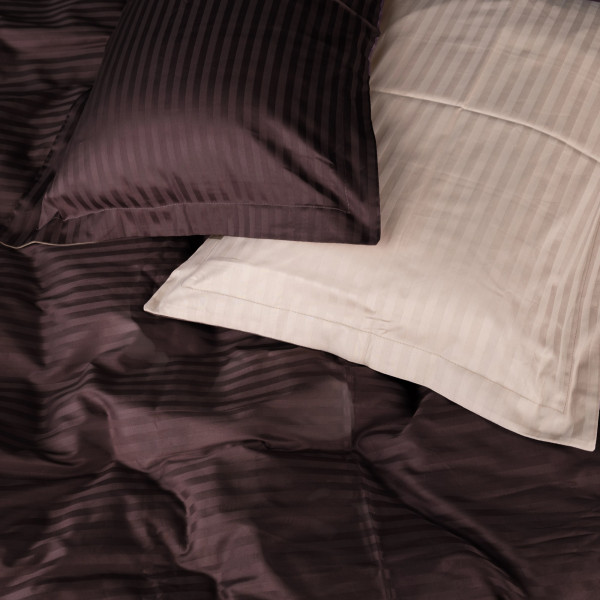 Фото - Комплект постільної білизни дитячий MirSon Satin Stripe 30-0006 + 30-0004 Baylee 110х140 (2200005246351)