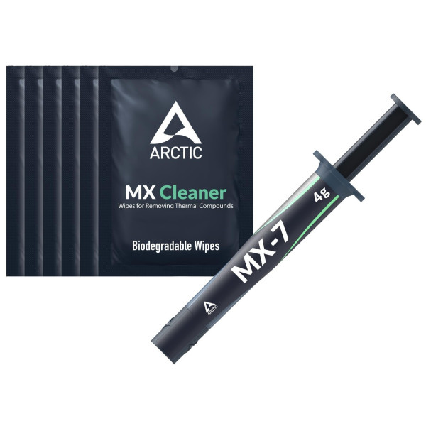 Фото - Термопаста ARCTIC MX-7 4 г+6x MX Cleaner (ACTCP00092A)