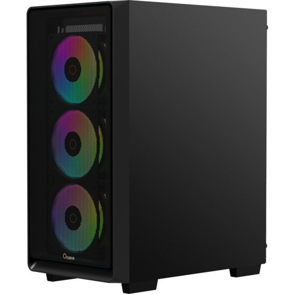 Фото - Корпус OCYPUS ATX W/O PSU GAMMA C60 BK ARGB (GAMMA-C60-BKG400XX-GL)