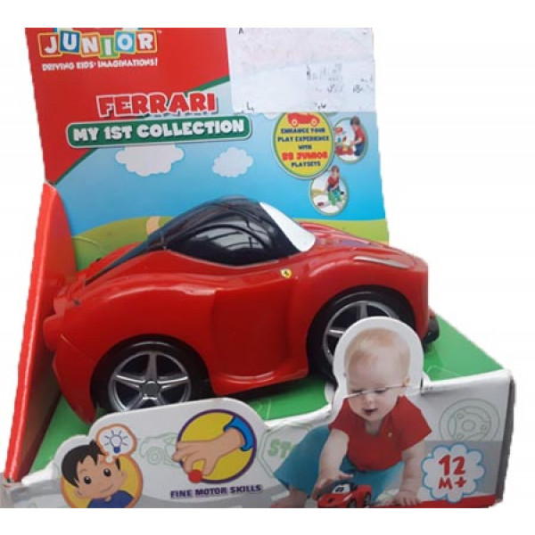 Фото - Базовый игровой транспорт для малыша Bb Junior Ferrari Красная (16-85005_red)