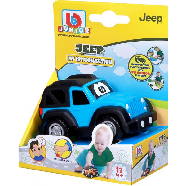 Фото - Базовый игровой транспорт для малыша Bb Junior Jeep My 1st сollection голубая (16-85121_blue)