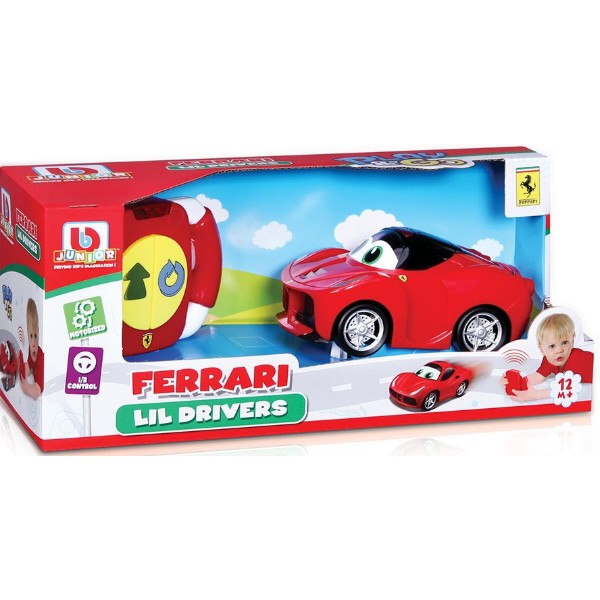 Фото - Базовий ігровий транспорт для малюка Bb Junior Junior Ferrari LaFerrari (16-82002)