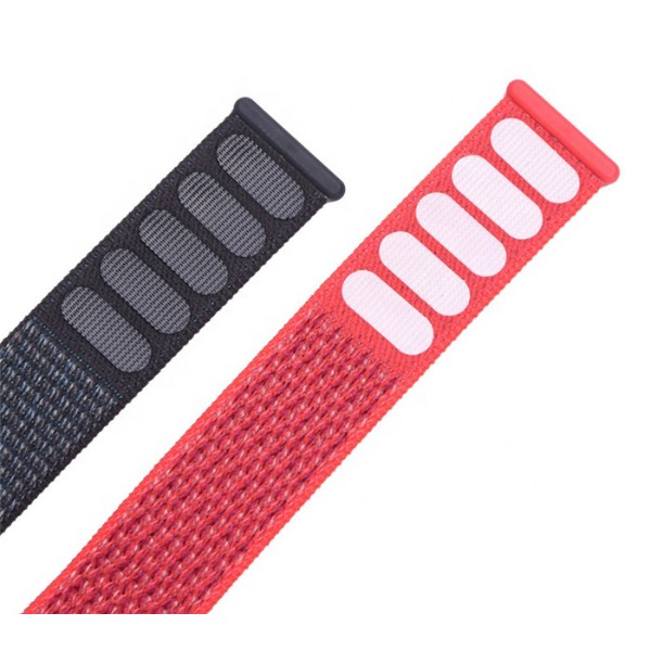 Фото - Ремінець для смарт-годинника BeCover Elastic Nylon Style for Samsung Galaxy Watch 42mm/Watch Active/Active 2 40/44mm/Watch 3 41mm/Gear S2 Classic/Gear Sport Gray-Green (710533)