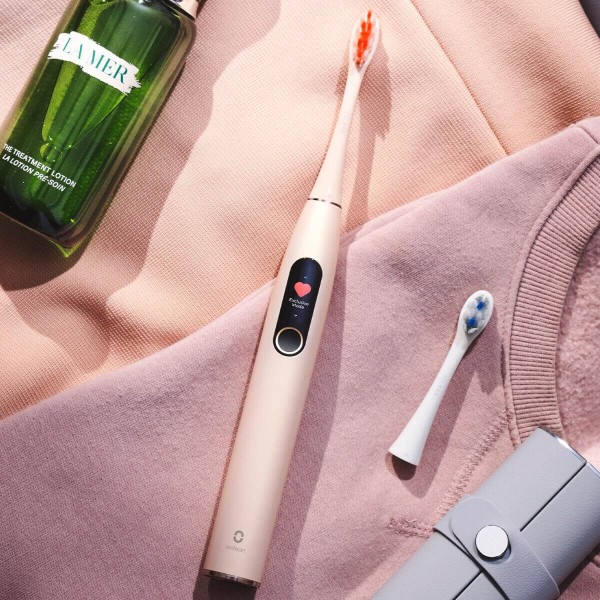 Фото - Зубная щетка электрическая Oclean X Pro Digital Set Electric Toothbrush Champagne Gold (6970810552577)