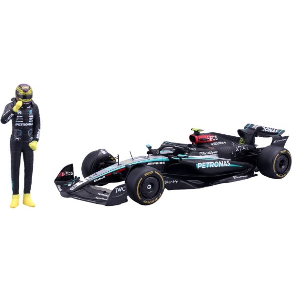 Фото - Коллекционная машинка 1:24 Bburago MERCEDES-AMG PETRONAS F1 W15 (2024) (1:24) (18-28069 (#44)) Фото - Коллекционная машинка 1:24 Bburago MERCEDES-AMG PETRONAS F1 W15 (2024) (1:24) (18-28069 (#44))