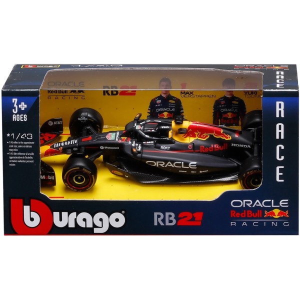 Фото - Коллекционная машинка 1:43 Bburago RED BULL RACING RB21 (2025) (1:43) (18-38233)