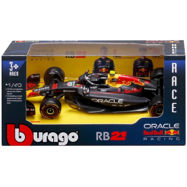 Фото - Коллекционная машинка 1:43 Bburago RED BULL RACING RB21 (2025) (1:43) (18-38233)