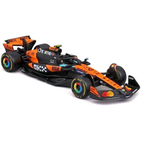 Фото - Коллекционная машинка 1:43 Bburago MCLAREN F1 MCL39 (2025) (1:43) (18-38248)