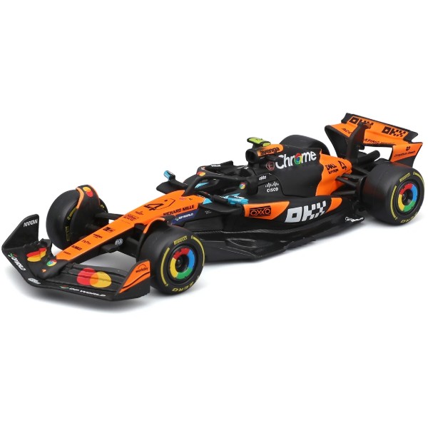 Фото - Коллекционная машинка 1:43 Bburago MCLAREN F1 MCL39 (2025) (1:43) (18-38248)