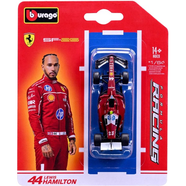 Фото - Коллекционная машинка 1:64 Bburago FERRARI SF-25 (2025) (1:64) (18-56801)