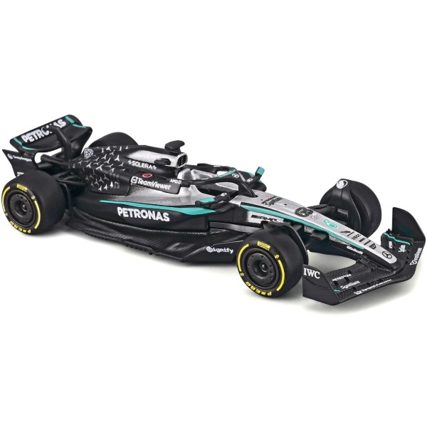 Фото - Коллекционная машинка 1:64 Bburago MERCEDES-AMG F1 W16 (2025) (1:64) (18-58002)