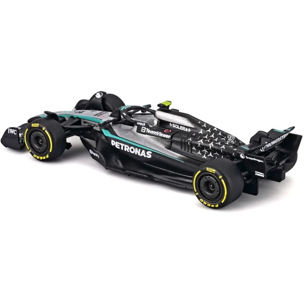 Фото - Коллекционная машинка 1:64 Bburago MERCEDES-AMG F1 W16 (2025) (1:64) (18-58002)