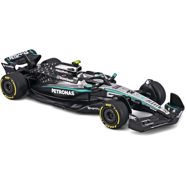 Фото - Коллекционная машинка 1:64 Bburago MERCEDES-AMG F1 W16 (2025) (1:64) (18-58002)