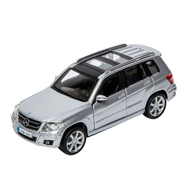 Фото - Колекційна машинка 1:32 Bburago Mercedes-Benz Glk-Class (асорті червоний, сріблястий, 1:32) (18-43016)