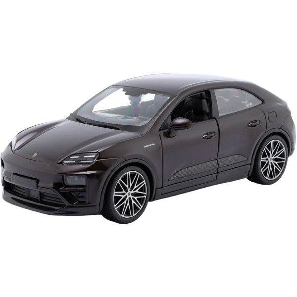 Фото - Колекційна машинка 1:24 Bburago PORSCHE MACAN 4 ELECTRIC Black (18-21114)