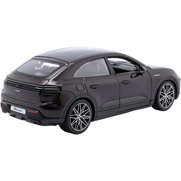 Фото - Колекційна машинка 1:24 Bburago PORSCHE MACAN 4 ELECTRIC Black (18-21114)