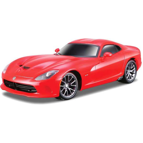 Фото - Колекційна машинка 1:32 Bburago Srt Viper Gts (2013) (червоний, 1:32) (18-43033)