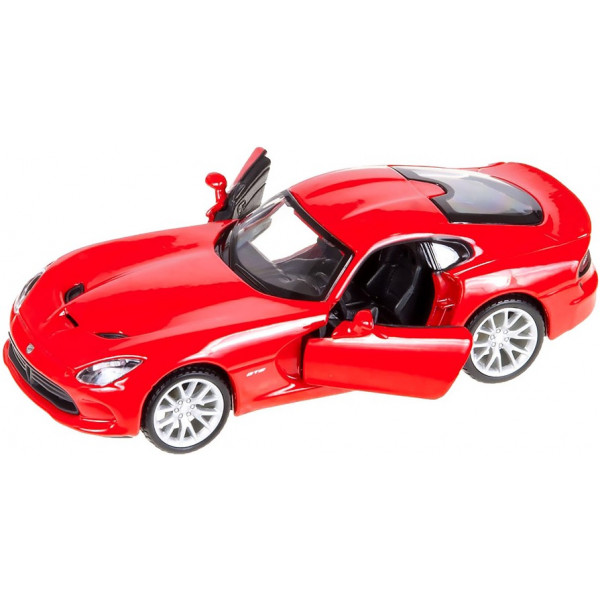 Фото - Колекційна машинка 1:32 Bburago Srt Viper Gts (2013) (червоний, 1:32) (18-43033)