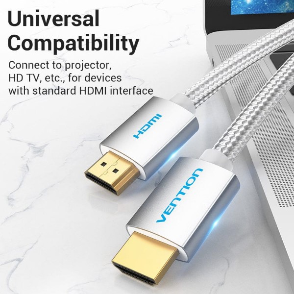 Фото - Кабель HDMI Vention HDMI M - M,10.0 м, V2.0, 4K 60Гц (AABIL)