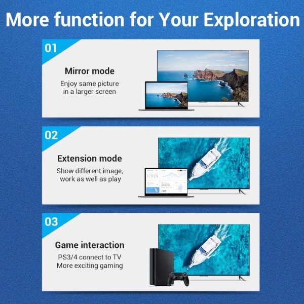 Фото - Кабель HDMI Vention HDMI M - M,10.0 м, V2.0, 4K 60Гц (AABIL)