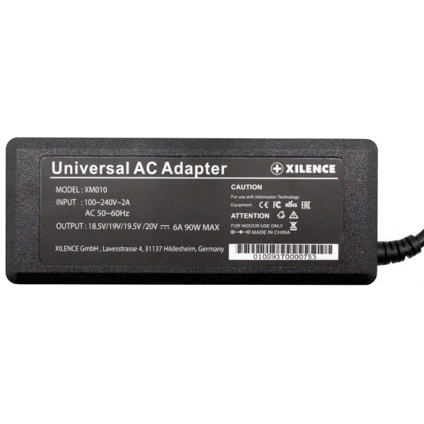 Фото - Зарядний пристрій для ноутбука Xilence 90W (SPS-XP-LP90.XM010) Black