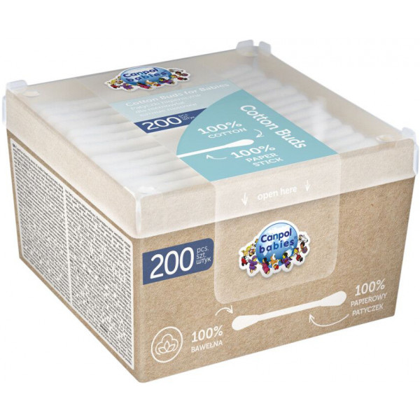 Фото - Вушні палички дитячі Canpol babies 200 шт. (3/116)