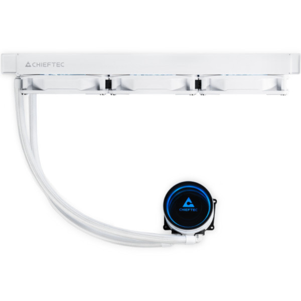 Фото - Водяна система охолодження Chieftec Iceberg 360 ARGB WHITE (CLC-360-RGB-W)