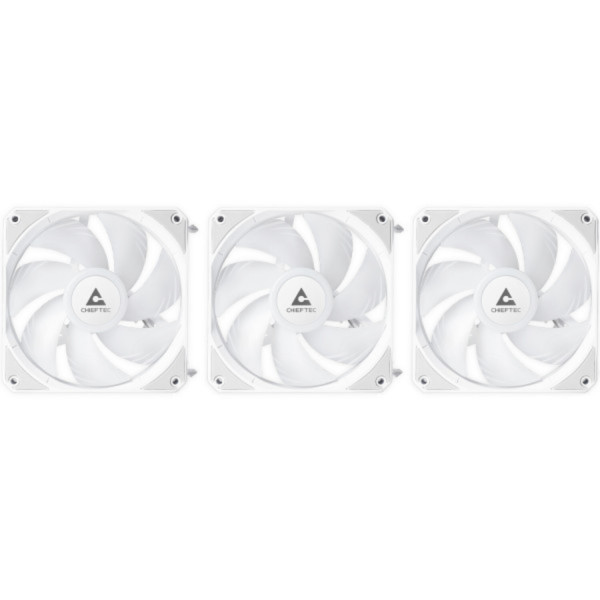 Фото - Водяна система охолодження Chieftec Iceberg 360 ARGB WHITE (CLC-360-RGB-W)