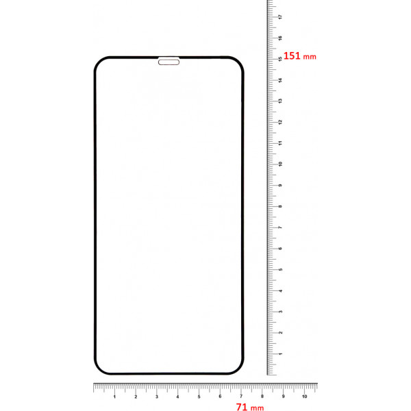 Фото - Защитное стекло для смартфона BeCover Apple iPhone XS Max Black (702623)