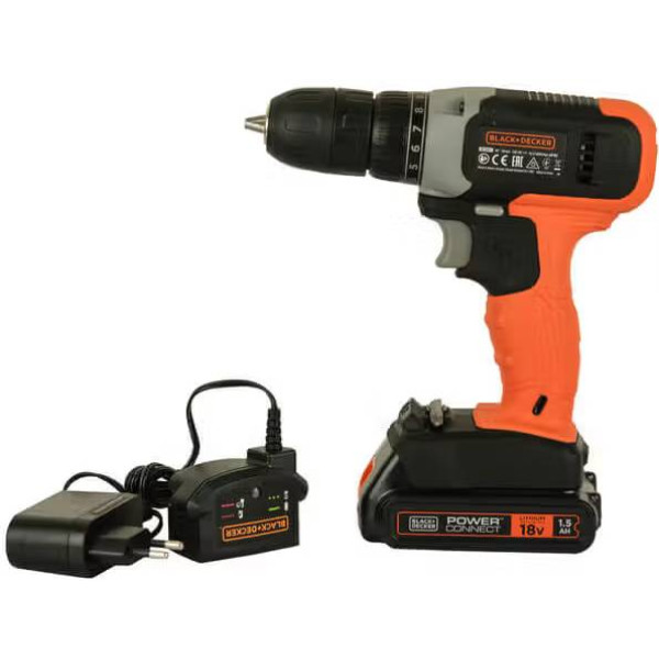 Фото - Дриль-шуруповерт Black&Decker BCD001C1