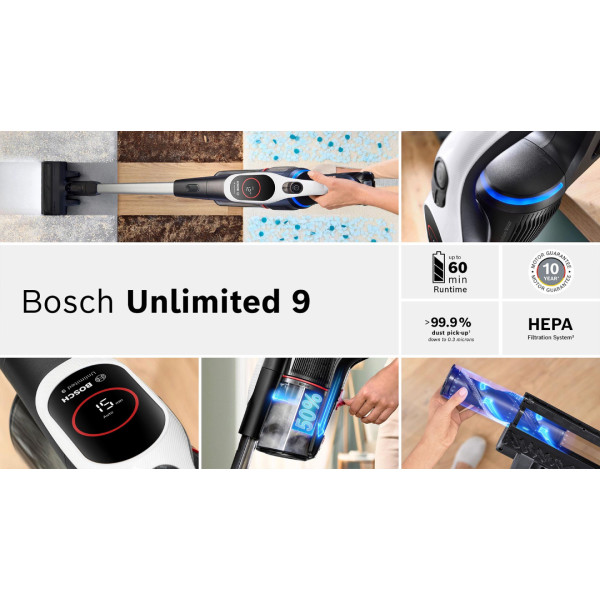 Фото - Пилосос ручний для дому Bosch BCS931WBA